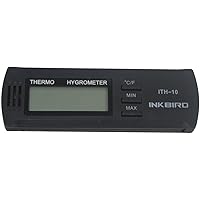 Inkbird ITH-10 Digitale Klimaanlage Thermo-Hygrometer Thermometer Temperatur Humidity Recorder für Zigarren Schrank…