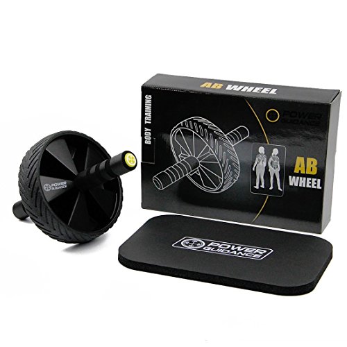 Bauchroller AB Wheel Bauchtrainer Hochwertiger AB Roller mit Knieauflage Bauchmuskeltrainer für Einsteiger und Fortgeschrittene - 4