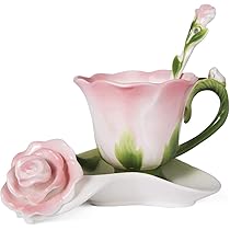 Cosmos Gifts, 20853 Butterfly On Rose Teapot, Ceramic, 5-1/2 | Meses sin interés