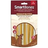 Smartbones Peanutbutter Yer Fıstıklı &Ccedil;iğneme &Ccedil;ubukları 5'li, 100 Gr K&ouml;pek &Ouml;d&uuml;l&uuml;
