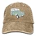 Produktbild Jxrodekz Vintage Land Rover Series Adjustable Traveler Cotton Washed Denim Hats Asphalt EE691