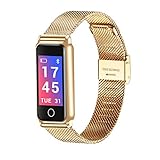 NUO-Z Smart Watch Männer Frauen Armbanduhr Sport Aktivität Fitness Tracker Pedometer Herzfrequenz Blutdruck Uhren IOS Android Smartwatch ， 0,96 Zoll