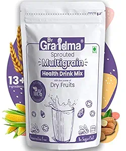 ByGrandma Multigrain Health Drink Mix For 2-6 Year Old Infants & Kids | With 13 Herbal Ingredients - 280g