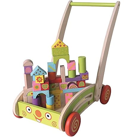 WDK Partner KDK1649 Chariot Cube Bois