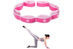 GHEART Banda elástica de musculación, Bandas Elasticas Fitness, Bandas de resistencia elásticas, bandas de estiramiento de yoga, Múltiples Bucles, para Pilates, Fitness, estiramiento, entrenamiento, danza