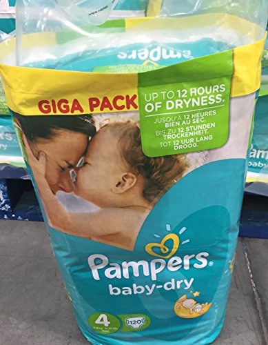 Pampers Baby Dry Size 4 (Maxi Plus) Giga Pack 112 Nappies