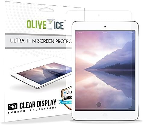 iPad Mini 3 Screen Protector, OliveIce Premium Edge to Edge HD Clear Anti-fingerprint Bubble Free Film Screen Protector for iPad Mini 1/iPad Mini 2/iPad Mini 3 - [3 Pack]
