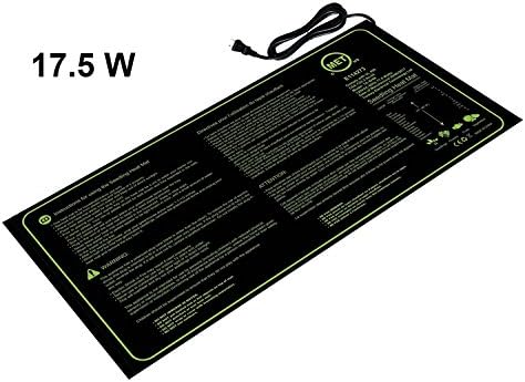 Carreguard Durable Waterproof Seedling Heat Mat for Indoor Seedling and Germination,17,5W (20 x 10 Inch)