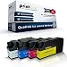 Produktbild 4x kompatible Tintenpatronen für Lexmark OfficeEdge Office Edge Pro 4000 Pro 5500t Pro 5500 Series Pro 5500 t 210 XLBK 210 XLC 210 XLM 210 XLY Black Cyan Magenta Yellow