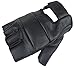 Produktbild Bangla Motorradhandschuhe fingerlos Lederhandschuhe Motorrad Fingerling Rindsleder Schwarz (XS)