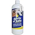 Housold 500ml Traditional Efficient Limescale Remover Salts Multi-purpose Drain & Toilet Cleaner Spirits | Limescale Remover from Drains & Toilets, Clean Brickworks & Patios (Pack of 1)