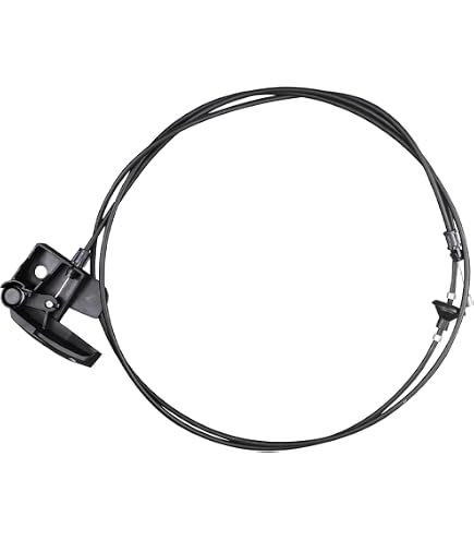 TRQ Hood Release Cable With Handle For Chevy Suburban, GMC C/K Pickup 1995-2002