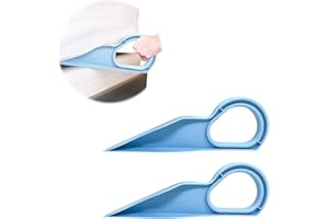 TIANNAIT 2-teiliger Matratzenheber, ergonomischer Matratzenkeilheber, blau, 25 x 10 x 4,5 cm, ABS, nur Fleckenreinigung, ergonomisches Design, Keilheben