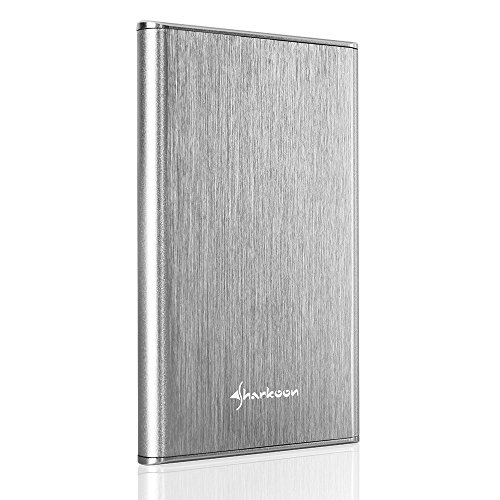 Sharkoon Rapid-Case 2,5" USB 3.1 Type C Gehäuse silber