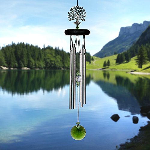 Woodstock Chimes Klangspiel, silber, 48x6x6 cm, WFTE - 2