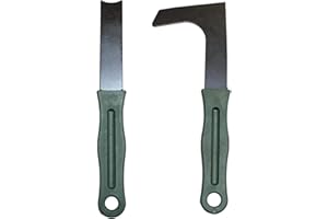 KANTA 2PC PATIO WEED MOSS REMOVER Garden Paving Brick Drive Clean Tools HEAVY DUTY SET, Easy Grip Weeders