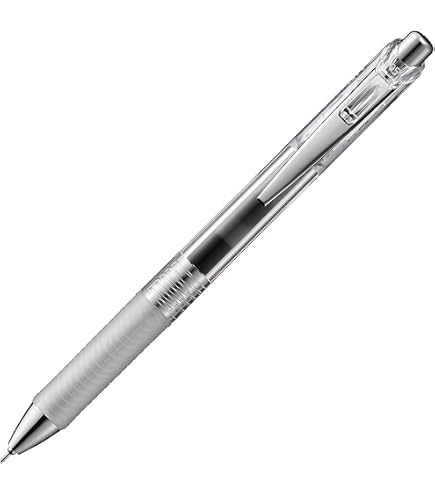 Pentel Energel Euro Kugelschreiber – 0,5 Mm Nadelspitze, Rote Tinte, Für Präzises Schreiben