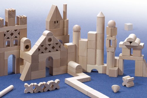 HABA 1077 – Basisbausteine, extra große Grundpackung - 5