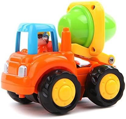 Sinmova Happy Construction Truck Simulation Model Cement Mixer Inertia Toy Car Truck For Toddlers