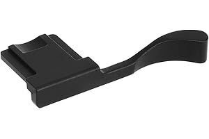 Haoge THB-X2B Repose-pouce en métal pour appareil photo Fujifilm Fuji X100V Noir