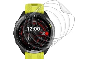 Rcokas für [4 Stück Folie Garmin Forerunner 965 Screen Protector Schutzfolie Schutz Garmin Forerunner 965 Displayschutz [Soft TPU][HD Displayschutzfolie]