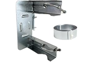 HDSAT Cerclage cheminée Simple Galvanisé 2 tendeurs + Feuillard Galvanisé 5m