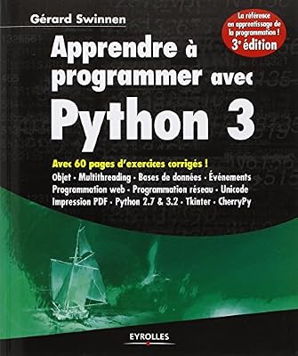 Eyrolles Apprendre à programmer avec Python 3