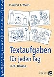 Textaufgaben für jeden Tag - 3./4. Klasse by 