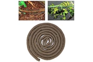 SHEENS Viti per rettili, 9,84ft di Giungla Flessibile in Rattan Decorazioni per Habitat a Vite Lunga con Ventose Rettile Artificiale Ramo rampicante per lucertole Camaleonte Serpenti Geco[Big] Rocce