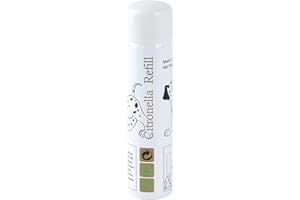 Scatola di ricarica spray citronella per TA.TIAOM & POIIOPY & WWVVPET & tutti gli altri collari spray citronella per cani di marca, trainer remoti, spray sicuro per animali domestici, 90ml
