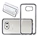 Produktbild Cadorabo – TPU Ultra Slim Chrome Silikon Hülle Case Cover Schutzhülle für > Samsung Galaxy S6 < in TRANSPARENT mit CHROM SCHWARZ