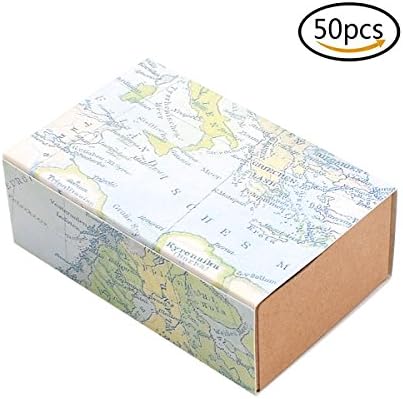 Bindex Favours Gift Boxes 50 Pcs for Wedding Party Candy