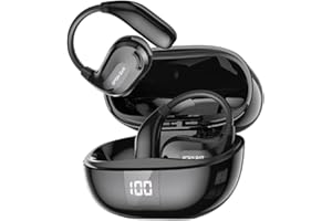 ‎RELXHOME Relxhome AI Kopfhörer Übersetzer, 3-in-1 Sprachübersetzer, 135 Sprachen, 4 Übersetzungsmodi, Echtzeit, 50 Stunden Laufzeit, Bluetooth 5.4, Schwarz