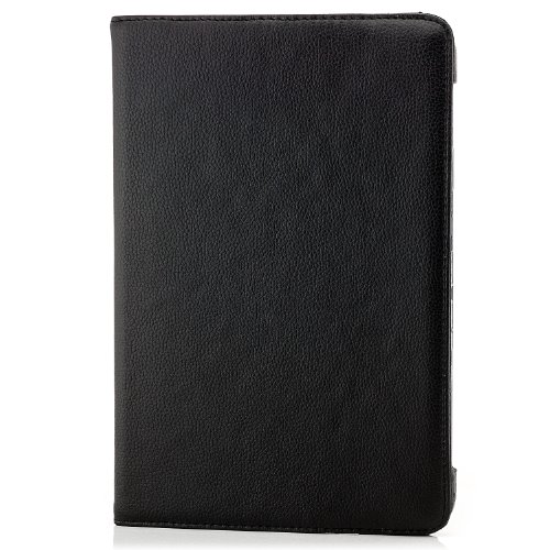 Saxonia Samsung Galaxy Note 10.1 (GT-N8000) Hülle Case Tablet Tasche Schutzhülle (360°) Cover Premium Qualität Schwarz - 3