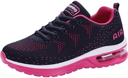 Men Women Running Shoes Sports Shock Absorbing Lightweight Trainers Walking Fitness Gym Sneakers