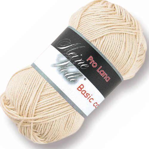 Basic Cotton - 50g - Farbe: 05, beige (33 Farben erhältlich)