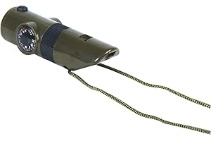Mil-Com 7-in-1 Survival Whistle Green