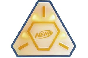 Nerf Elite NER0240 Flash Strike Target – expanderbar 13 cm stor målmodul med ljuseffekt för barn från 8 år