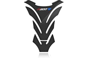 CUTSKY Universal Tankaufkleber 3D-Carbon-Faser-Motorrad-Tankpad-Abdeckungs-Schutz-Aufkleber-Aufkleber Für B-M-W F900R F900 R 900R (Color : A)