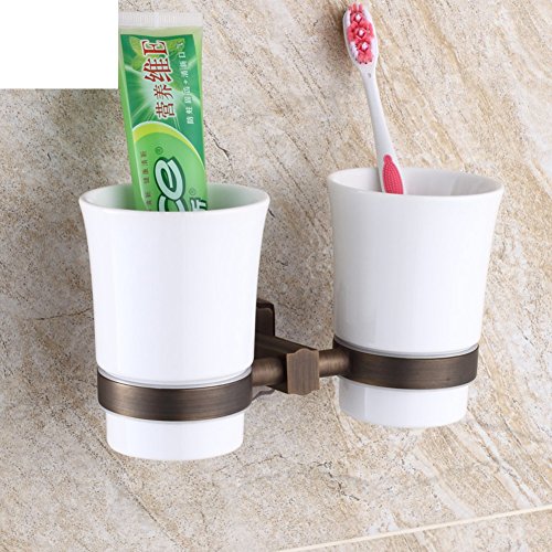 Preisvergleich Produktbild Antik Kupfer-Becher Tumbler Zahnbürstenhalter Bronze