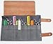 Hairdressers Scissors Hair Tools bag, Leather tools pouch for stylist - 12 Pockets