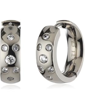 Pure Grey Damen-Creolen Titan weiß 15-HETJE-259