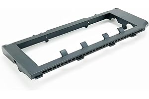 S YTALAND Ytaland Wymienna tylna pokrywa szczotki głównej do Roborock S8 S8+ S8 Pro Ultra S8 Plus-WHT Robot Vacuum Cleaner (czarny)