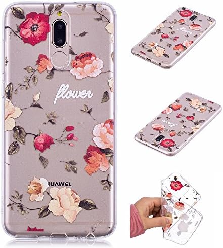 Case for Huawei Mate 10 Lite [Shock Absorption] New Luxury Design Case Cover TPU Silicone Case Cover with Super Soft Protection Heavy Duty Case Soft TPU Case Cover # T 8