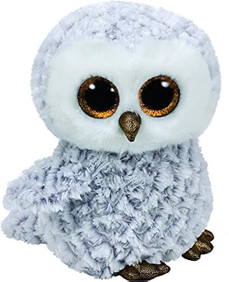 Ty - TY37086 - Beanie Boo's - Peluche Owlette Hibou 23 cm