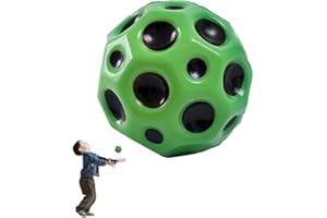 GEHANICO Space Ball Super High Bounciest Bounciest Light Foam Ball Pop Bouncing Ball Rubber Bounce Ball Sensory Ball Facile da impugnare e catturare