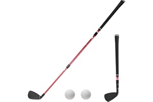 DEECOZY Golf Putter Adjustable, Golf Putter Extendable Shaft for Kids & Adults Mini Golf Putting Game, Suitable for Left and Right Hand, Golf Club Set with 2 Balls for Kids Teenagers Adults