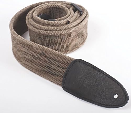 Henry Heller HDIS2D-CAM 2 inch Distressed Cotton Guitar Strap - Camouflage