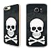 Produktbild Handyhülle Skull für iPhone Apple Silikon Totenkopf Hülle Pirat Zombie Fluch Grab Blume Mandala Biiker, Kompatibel mit Handy:Apple iPhone 7, Hüllendesign:Design 2 | Silikon Klar