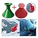 Produktbild 2 Stück Eiskratzer Auto Windschild Runde Cone-Shaped Eisschaber Schnee Kratzen Kratzen-Schneeschaufel Werkzeug Kunststoff Fensterreinigungswerkzeug (2 Stück Rot-Grün)